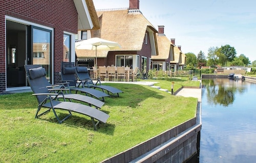 Villa in Friesland With Sauna and Jetty