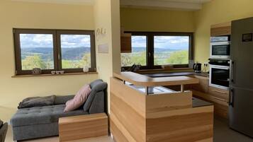 Apartemen | Dapur pribadi | Oven dan pemanggang roti