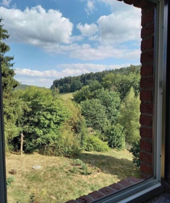 Utsikt fra overnattingsstedet