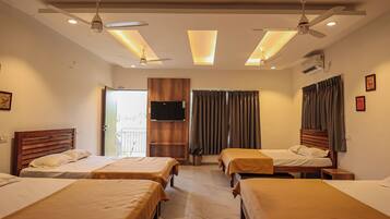 Deluxe Quadruple Room with View | 1 bedroom, free WiFi, bed sheets