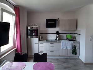 Apartment | Eigene Küche | Wasserkocher