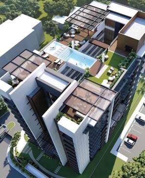 Exterior - Cozy apartment in new  Kingston w/rooftop pool, super close to A/C Marriott. (Kingston)