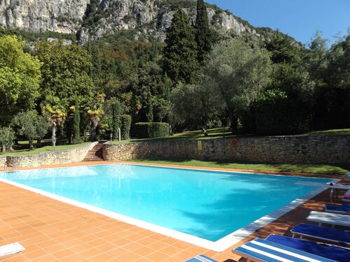 Exclusive Villa Dipped in a Wide Private Park, big Pool, on the Garda Lake
