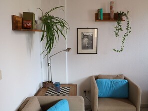 Living area - Holiday Apartment Old Town Hall (Tauberbischofsheim)