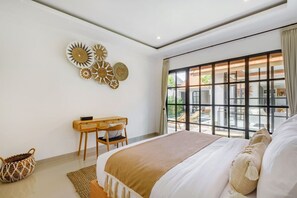 3 sovrum, skrivbord, strykjärn/strykbräda och gratis wi-fi