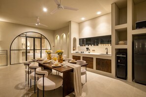 Dining - Serene 3BR Villa Retreat in Canggu Enchanted Realm (Canggu)
