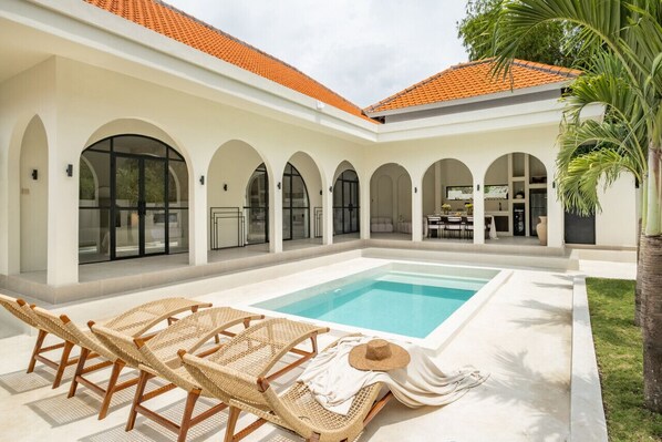 Pool - Serene 3BR Villa Retreat in Canggu Enchanted Realm (Canggu)