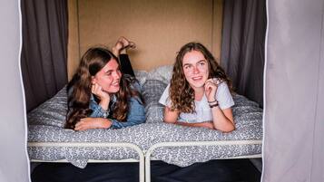 Tent | 3 bedrooms, individually furnished, bed sheets