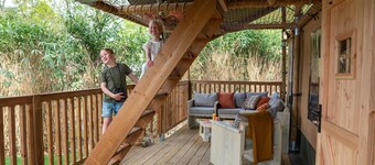 Glamping Tent by Lake De Rhederlaag