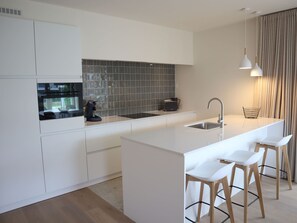 Private kitchen - Apartment in Nieuwpoort With sea View (Nieuwpoort)