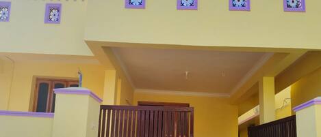 Fachada de la propiedad