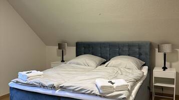 2 bedrooms, individually furnished, iron/ironing board