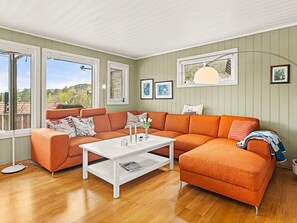 House | Living area - 10 Person Holiday Home in Lindesnes-by Traum (Lindesnes)