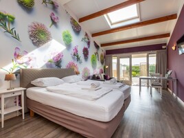 1 habitación y ropa de cama 