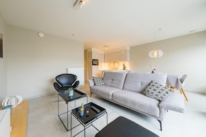 Apartment | Living room - Modern Apartment With Spacious Terrace (Middelkerke)