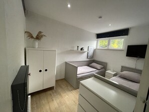 Apartamento | 2 quartos, individualmente mobiliados