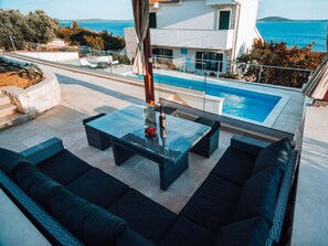 Outdoor pool - Brdar Comfortable Holiday Residence (Marina)