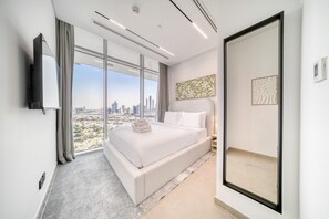 2 bedrooms, iron/ironing board, free WiFi - Luxe and Modern Duplex in DIFC (Dubai)