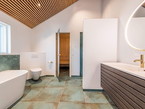 Bathroom - 10 Person Holiday Home in Henne (Henne)