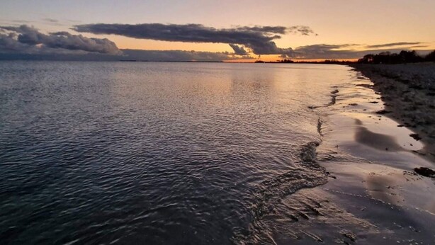 A beach with calm water and a clear sky. - 4 Star Holiday Home in Sydals (Sydals)