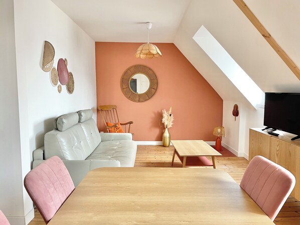 Smart TV, books - Appartement Chaleureux Pour 2 à 4 Personnes à Berck-plage (Berck)