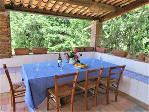 House | Dining - Delightful Holiday Home in Fulgatore With Swimming Pool (Erice)