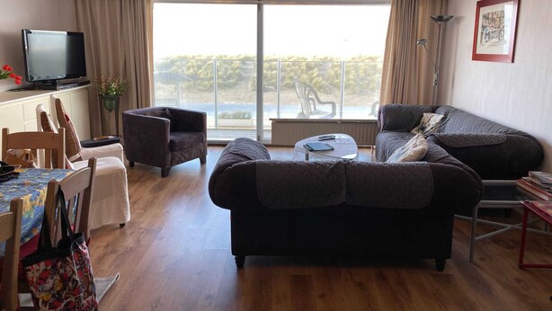 Living area - Seawind 503 With Frontal sea View (Nieuwpoort)