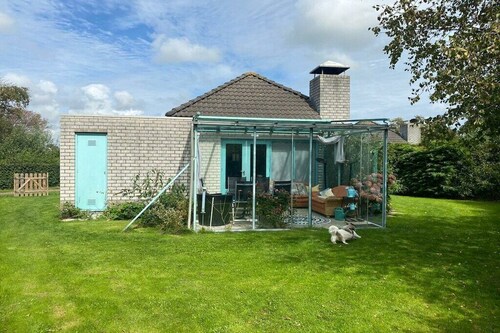 Nordsee eingezäunt mit Hund