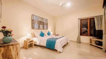 5 chambres, draps fournis