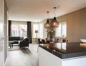 House | Living room - Villa With Garden, in a Holiday Park (Idskenhuizen)