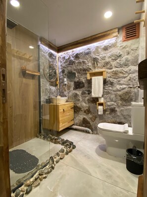 Bathroom - Karmateruba Dağ Evi (Camlihemsin)