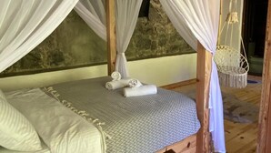 Eenvoudige bungalow, uitzicht op bergen | Gratis wifi, beddengoed