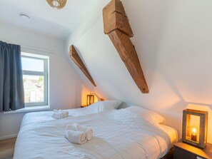 Casa | 2 quartos, roupa de cama