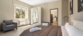 Maison de vacances 'Appartamento Elegante Carbonia' avec balcon, Wi-Fi et climatisation