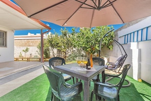 Villa | Terrace/patio - 3890 Villetta Soliento by Barbarhouse (Porto Cesareo)
