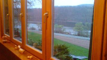 Blick von der Unterkunft