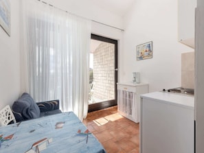 Apartment | Living room - Apartments Ilija Njavro - One Bedroom Apartment With Balcony (Crikvenica)