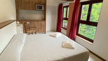 Minibar, escritorio, wifi gratis y ropa de cama