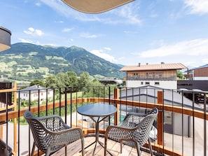 Blick von der Unterkunft