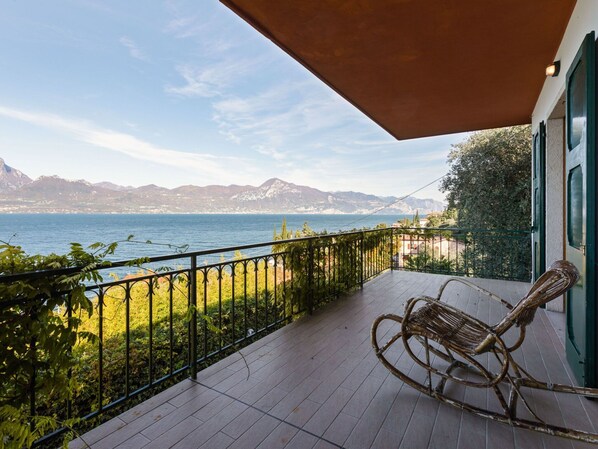 Villa | View from property - Villa in Torri With Pool & Mountain Views (Torri del Benaco)