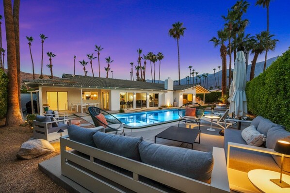 Una piscina climatizada