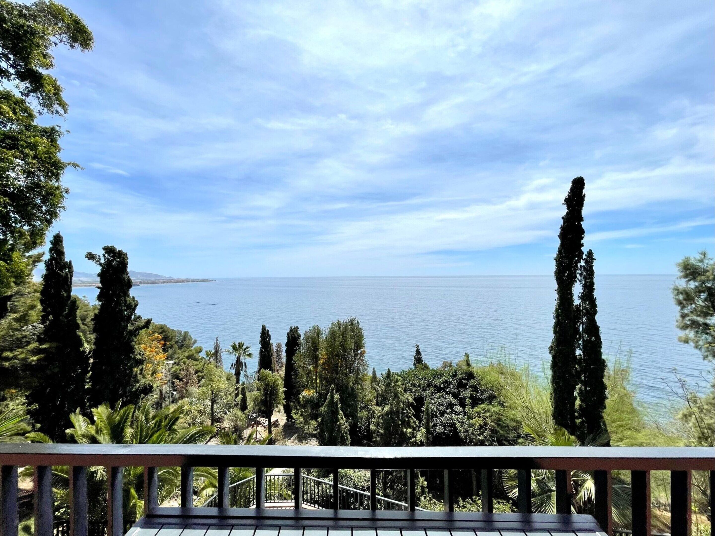 Vue depuis l’hébergement