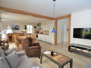 Apartment | Living area - Feuerstein House Monchgut (Mönchgut-Granitz)