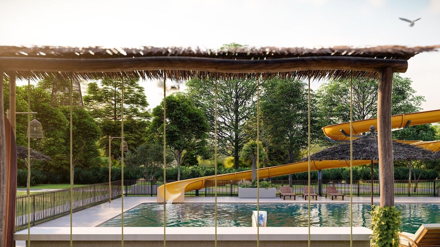 Poolside Escape With Sauna