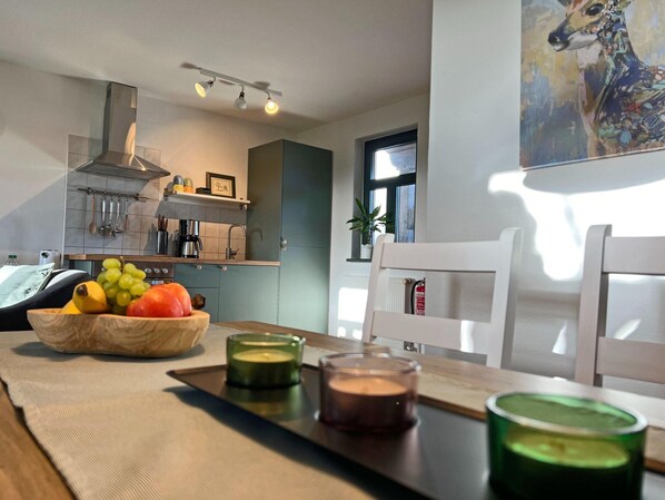 Dining - Wohnung in Dargun mit Pool und Streichelzoo (Dargun)