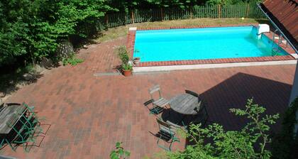 Wohnung in Dargun mit Pool und Streichelzoo
