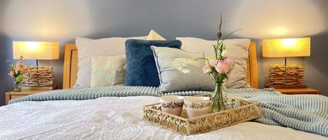 2 bedrooms, individually furnished, iron/ironing board