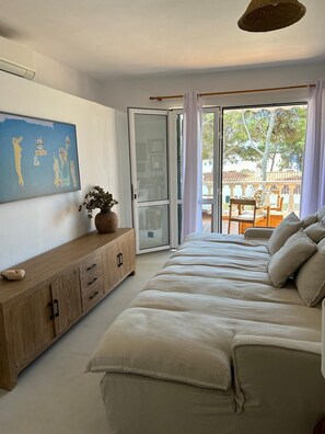 TV connectée, cheminée