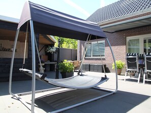 Villa | Exterior - Modern Holiday Home With Veranda in Limmen (Limmen)