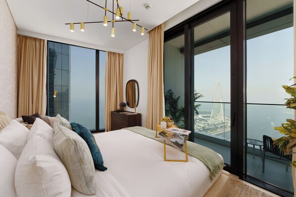 Premium-Apartment, 3 Schlafzimmer, Meerblick